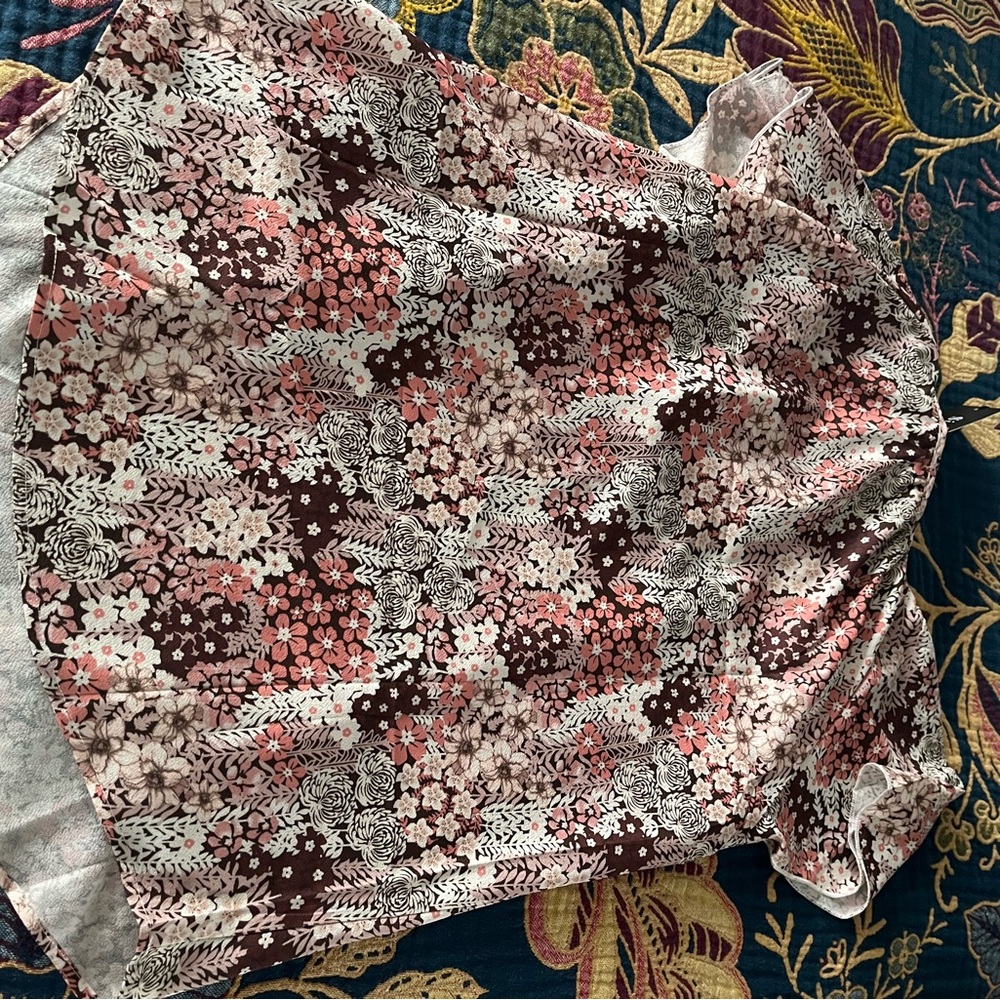Chic Floral Women's Blouse